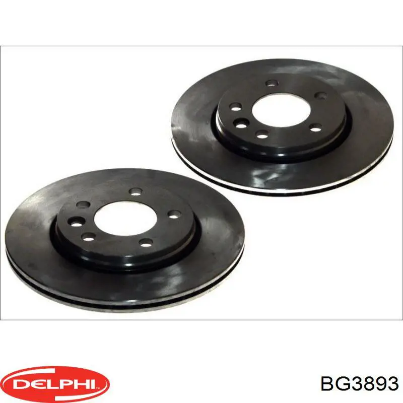 Купити BG3893 Delphi Диск заднього гальма