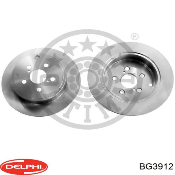 Задні дискові гальма Delphi BG3912 ціна, від 37.27 USD
