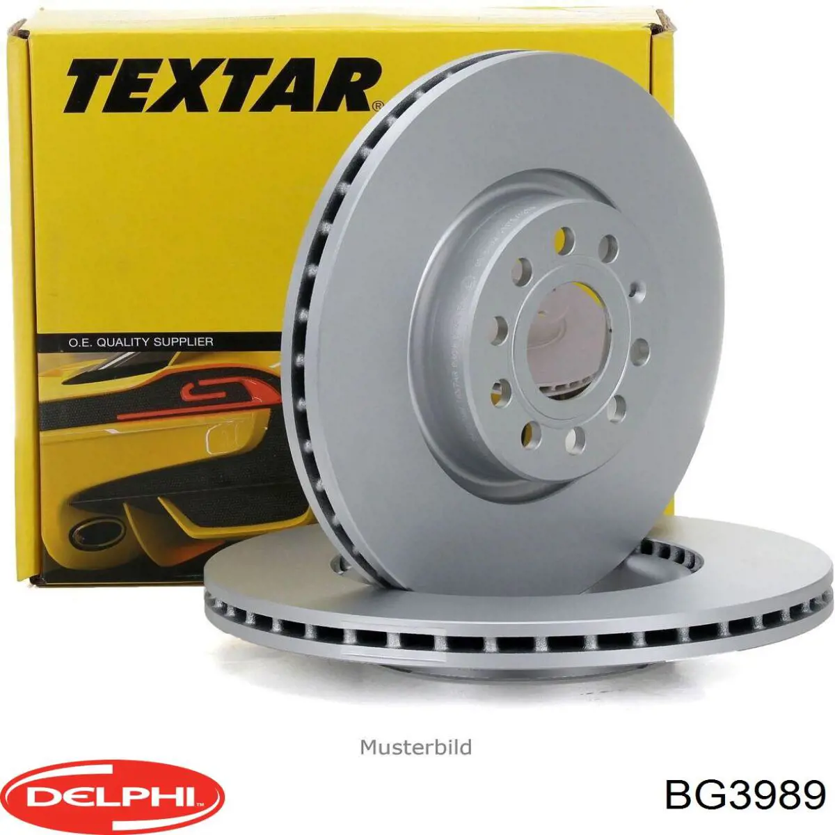 Диск переднього гальма Delphi BG3989 ціна, від 38.89 USD