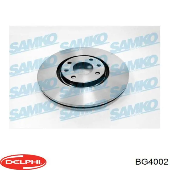 Диск гальмівний передній Delphi BG4002