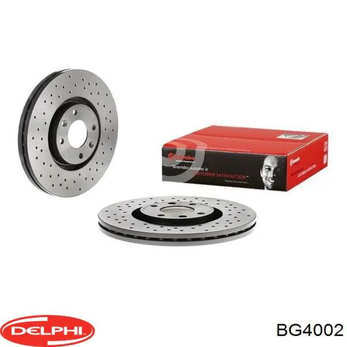 Диск переднього гальма Delphi BG4002 ціна, від 57.09 USD