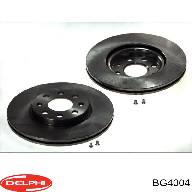 Диск переднього гальма Delphi BG4004 ціна, від 29.88 USD
