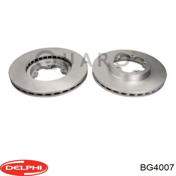 Диск переднього гальма Delphi BG4007 ціна, від 41.20 USD