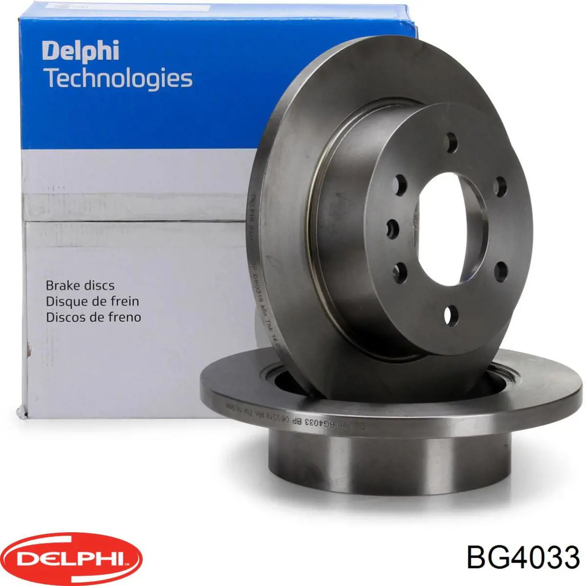 Купити BG4033 Delphi Диск заднього гальма