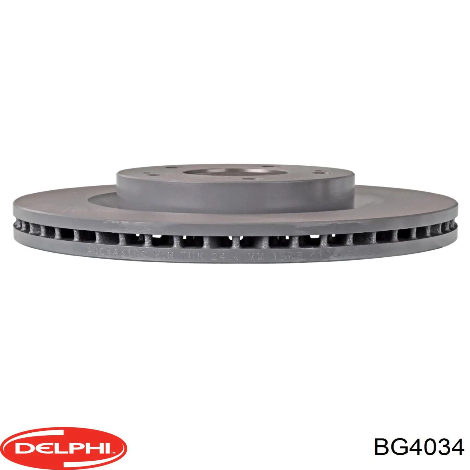 BG4034 Delphi Гальмо дискове переднє