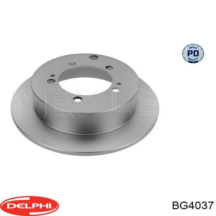 Купити BG4037 Delphi Диск заднього гальма