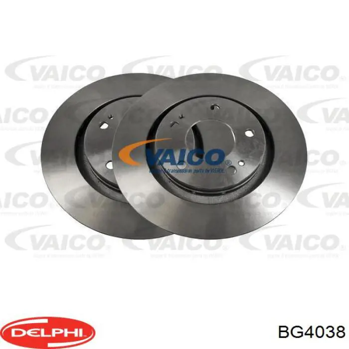 Диск переднього гальма Delphi BG4038 ціна, від 47.70 USD