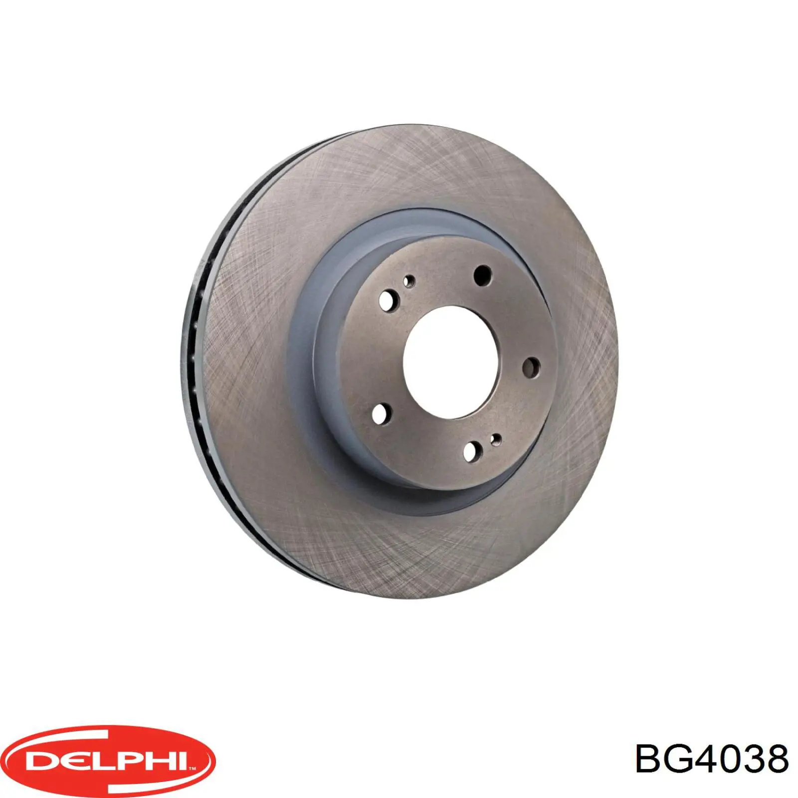 Гальмівні диски передні BG4038 Delphi
