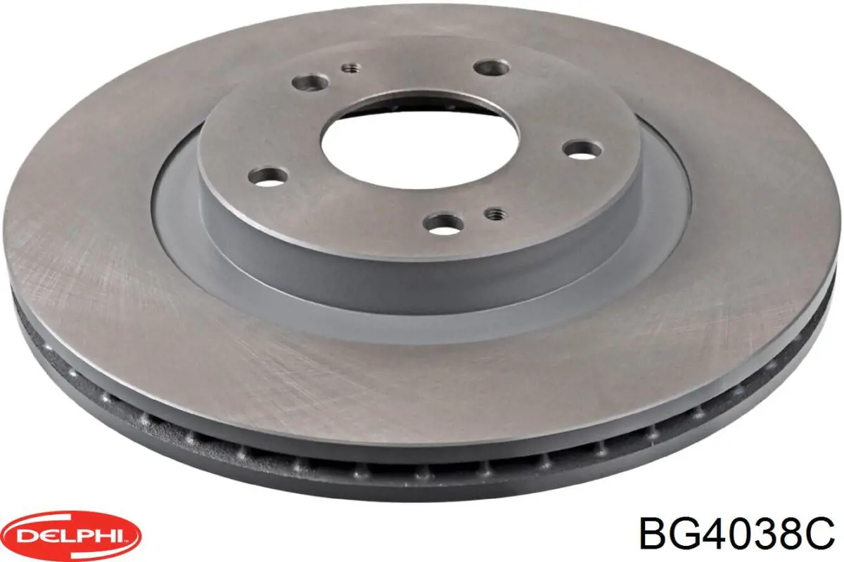 Диск переднього гальма Delphi BG4038C ціна, від 48.70 USD