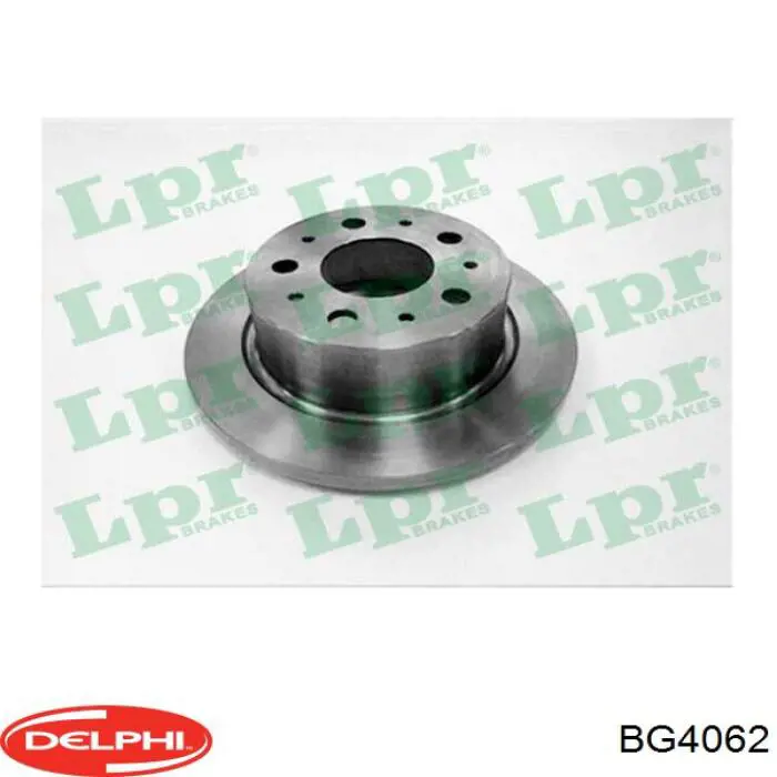 Задні дискові гальма Delphi BG4062 ціна, від 44.42 USD