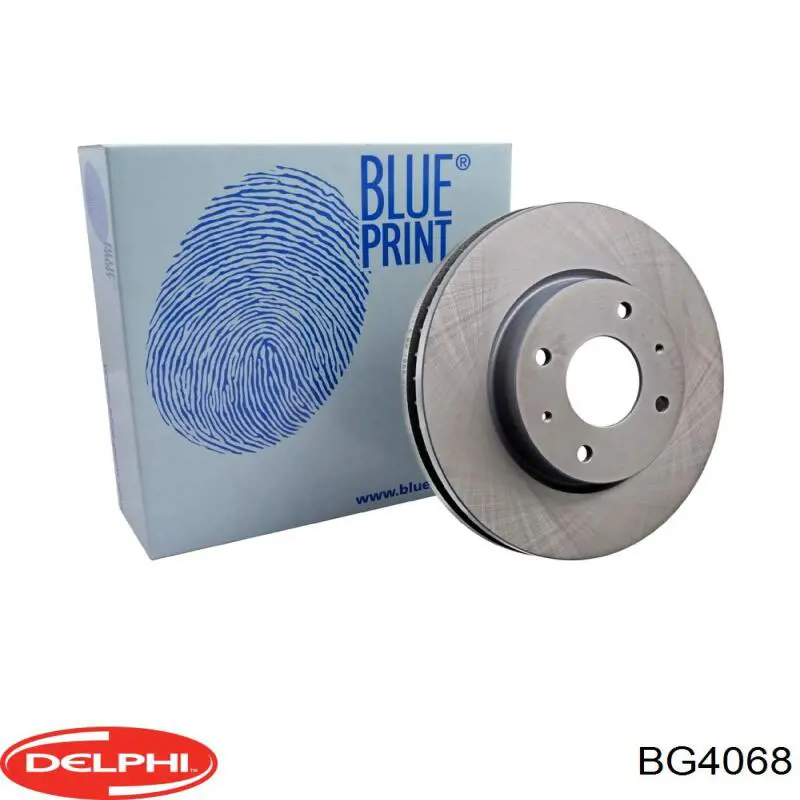 Диск гальмівний передній Delphi BG4068