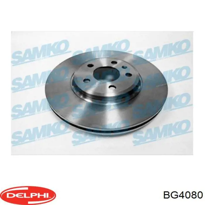 BG4080 Delphi Гальмо дискове переднє