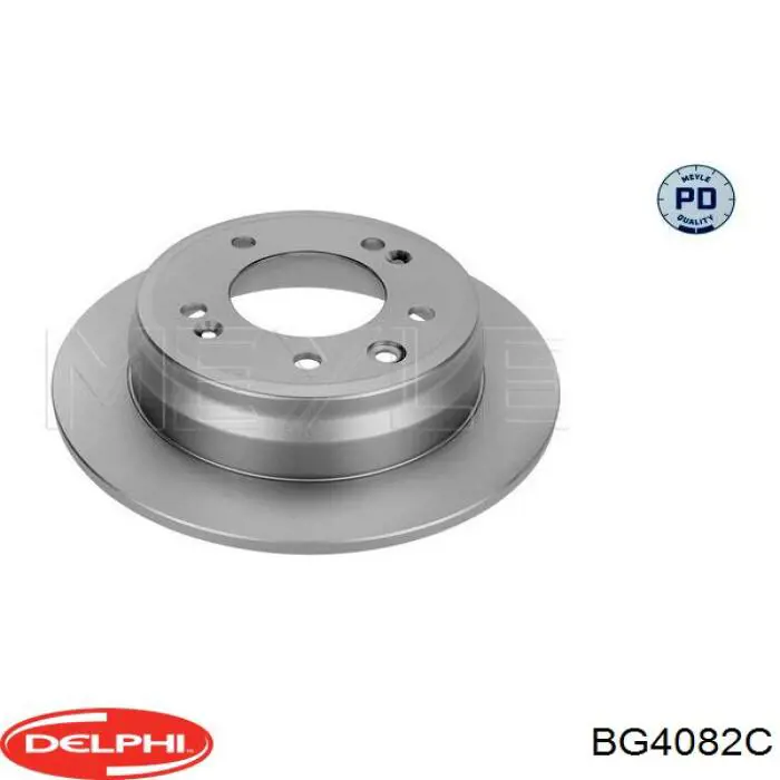 Диск переднього гальма Delphi BG4082C ціна, від 30.70 USD
