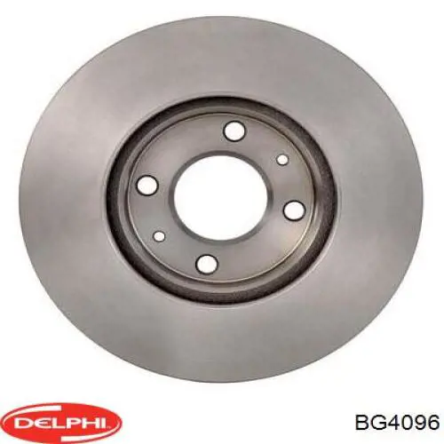 Гальмівні диски передні BG4096 Delphi