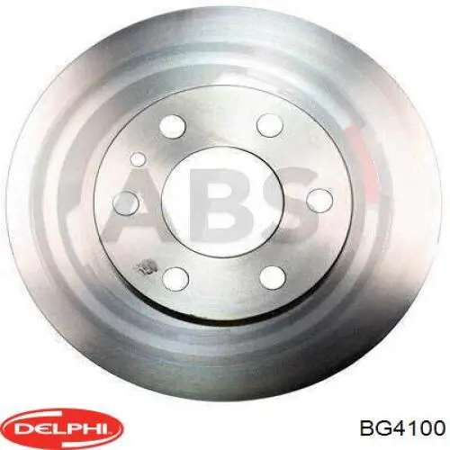 BG4100 Delphi диск гальмівний передній