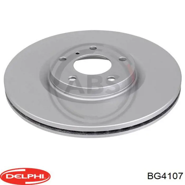 Диск переднього гальма Delphi BG4107 ціна, від 77.28 USD