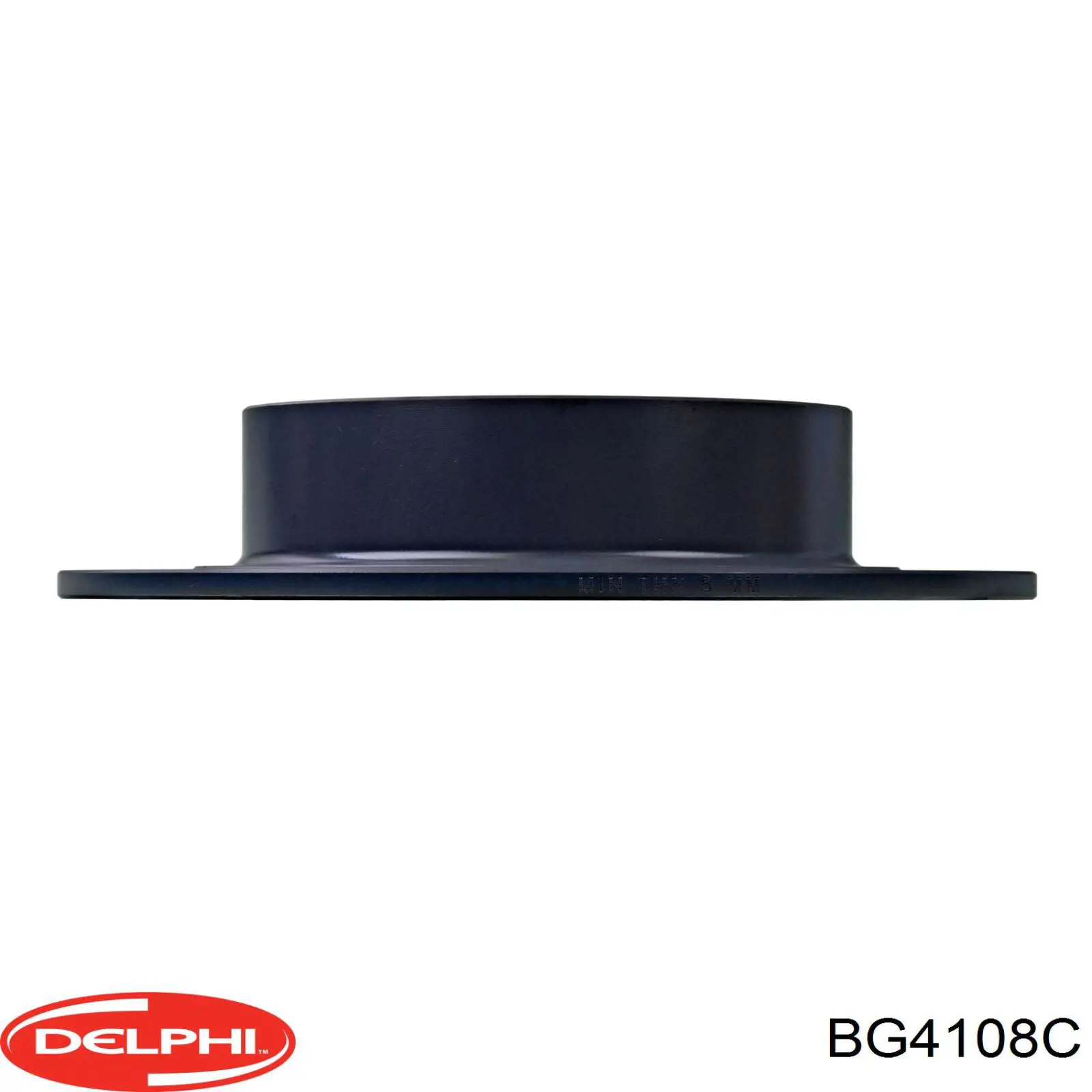 Диск гальмівний задній Delphi BG4108C