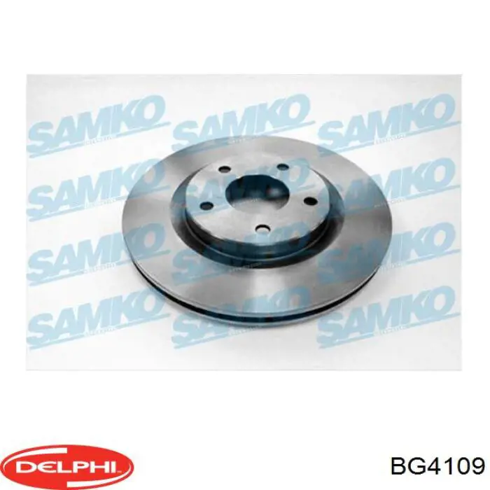 Гальмівні диски передні BG4109 Delphi