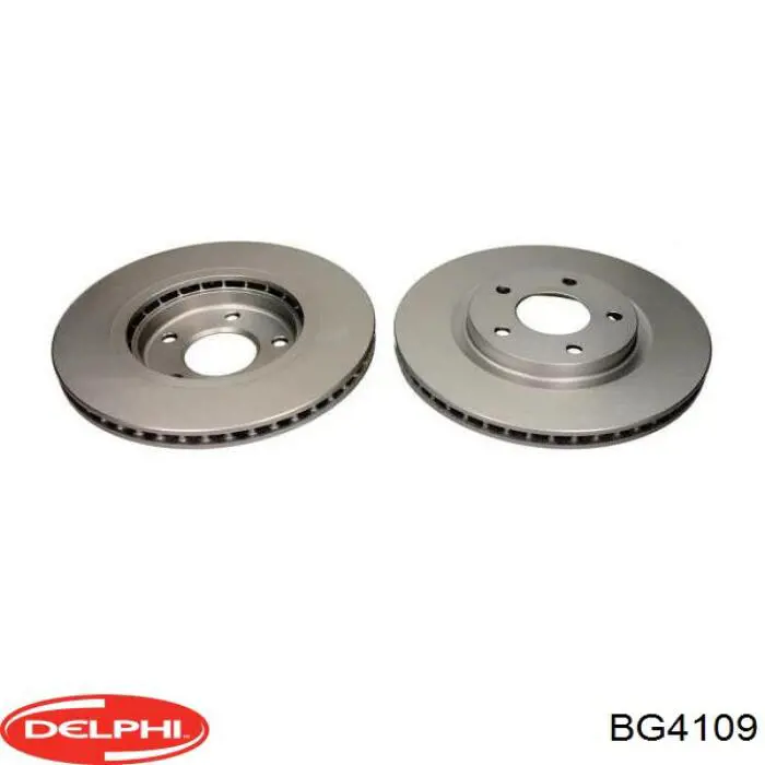 Диск переднього гальма Delphi BG4109 ціна, від 40.68 USD