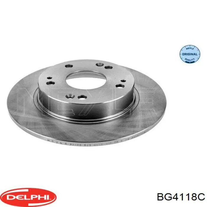 BG4118C Delphi диск гальмівний задній