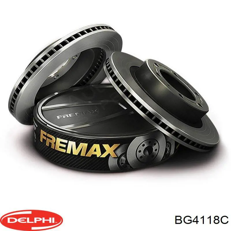 Купити BG4118C Delphi Диск заднього гальма