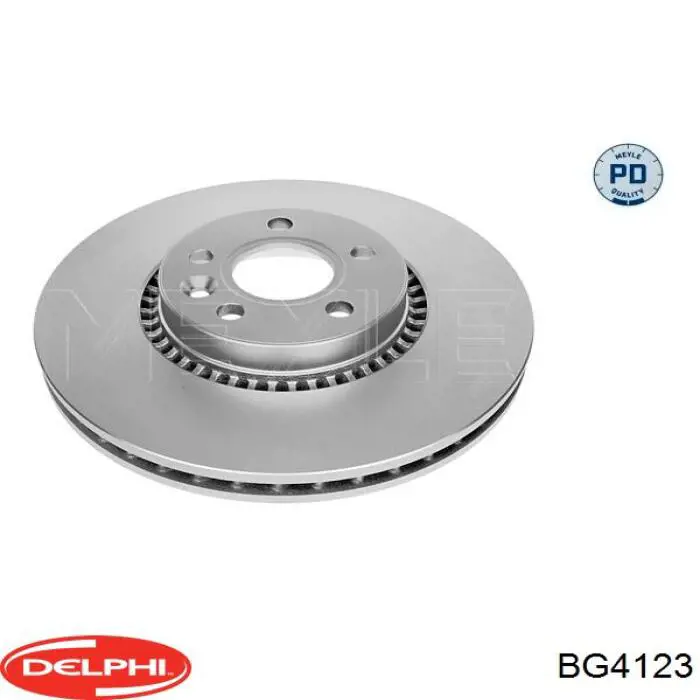 BG4123 Delphi диск гальмівний передній