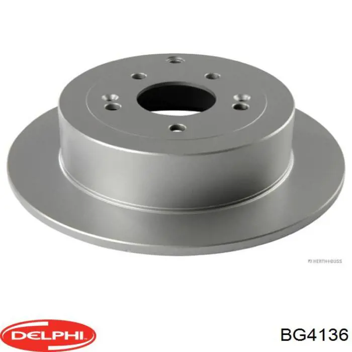 Купити BG4136 Delphi Диск заднього гальма
