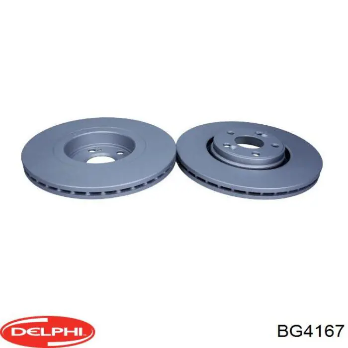 BG4167 Delphi диск гальмівний передній