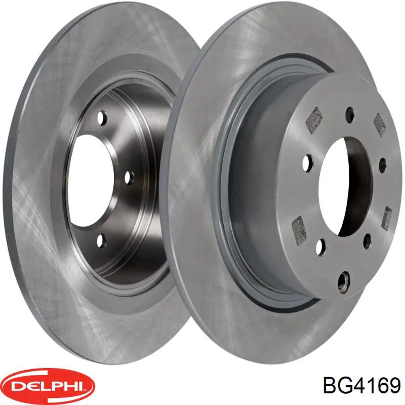 Купити BG4169 Delphi Диск заднього гальма