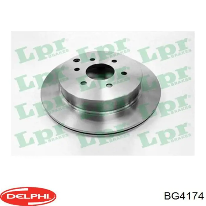 Задні дискові гальма Delphi BG4174 ціна, від 39.23 USD