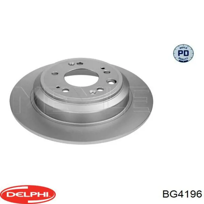 BG4196 Delphi диск гальмівний задній