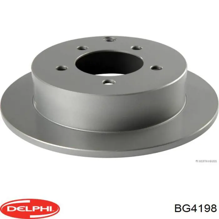 BG4198 Delphi диск гальмівний задній