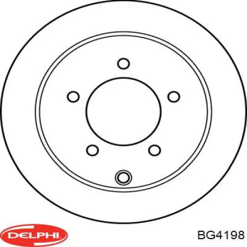 Задні дискові гальма Delphi BG4198 ціна, від 36.78 USD