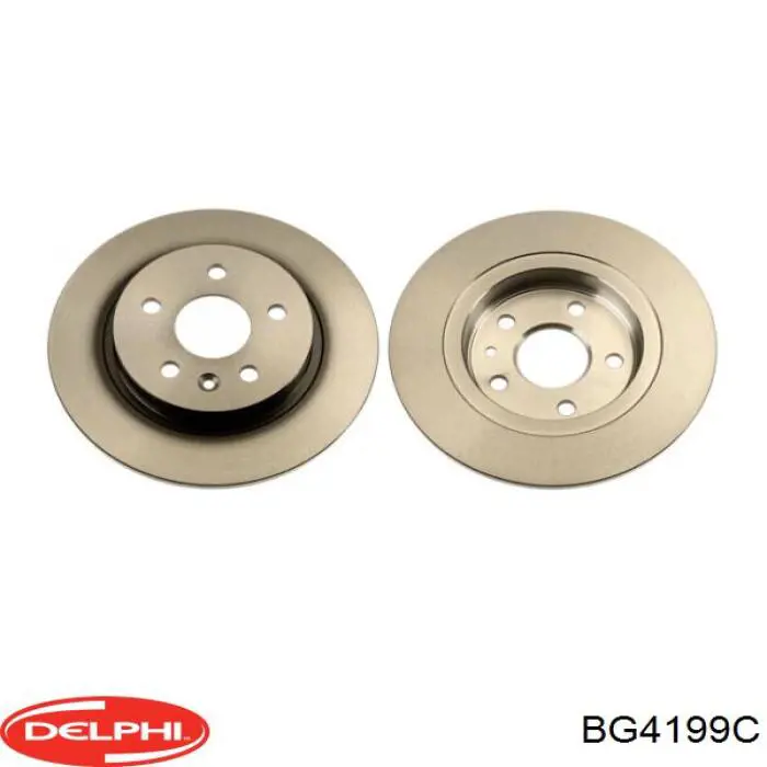 Купити BG4199C Delphi Диск заднього гальма