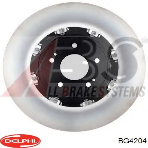 Задні дискові гальма Delphi BG4204 ціна, від 114.75 USD
