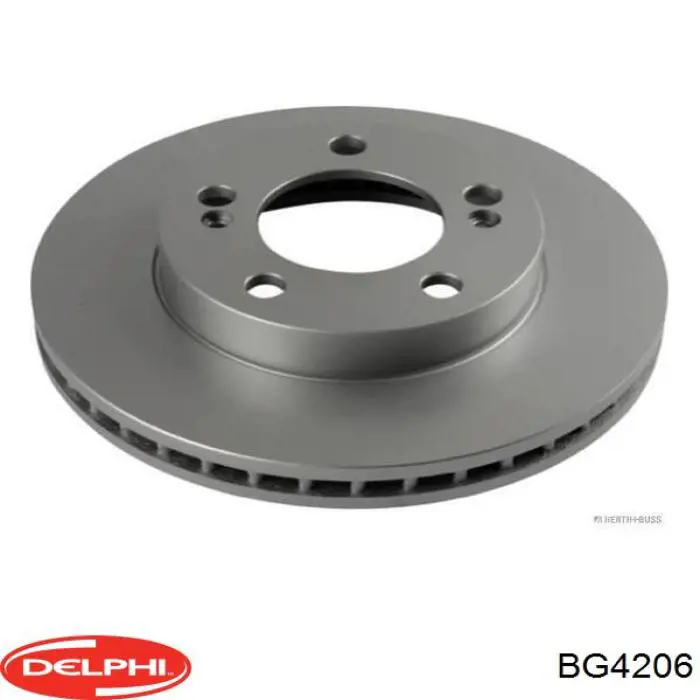 Диск переднього гальма Delphi BG4206 ціна, від 42.48 USD