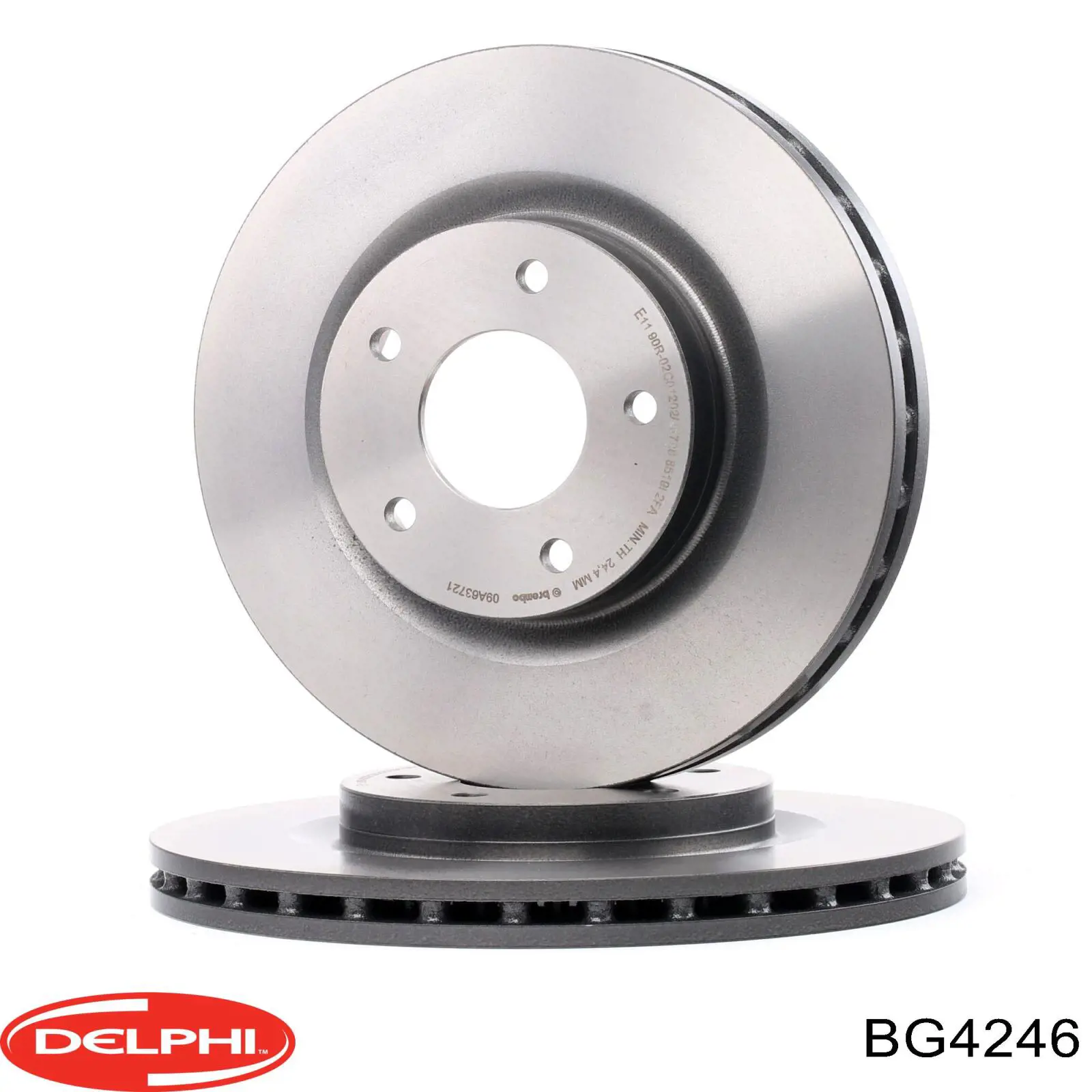 BG4246 Delphi диск гальмівний передній