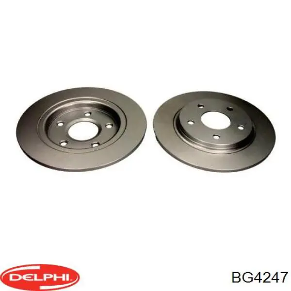 Купити BG4247 Delphi Диск заднього гальма