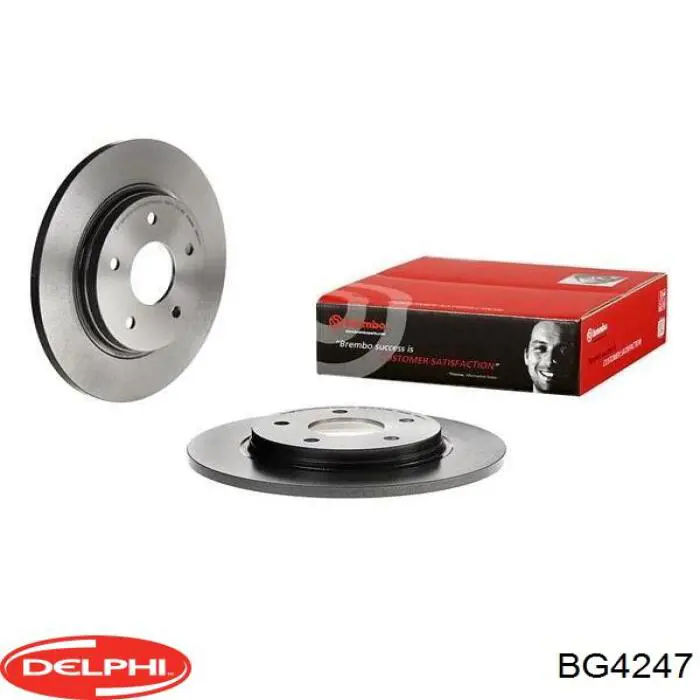 Задні дискові гальма Delphi BG4247 ціна, від 41.39 USD