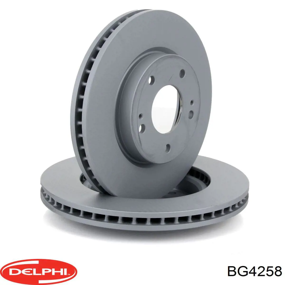 Гальмівні диски передні BG4258 Delphi