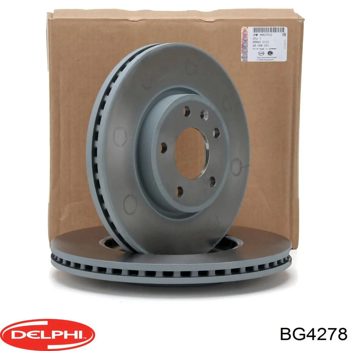 Купити BG4278 Delphi Ротор гальмівний