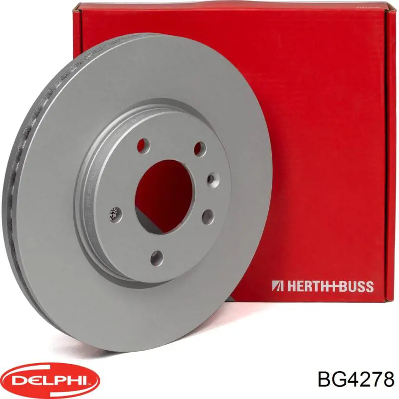 Диск переднього гальма Delphi BG4278 ціна, від 55.27 USD