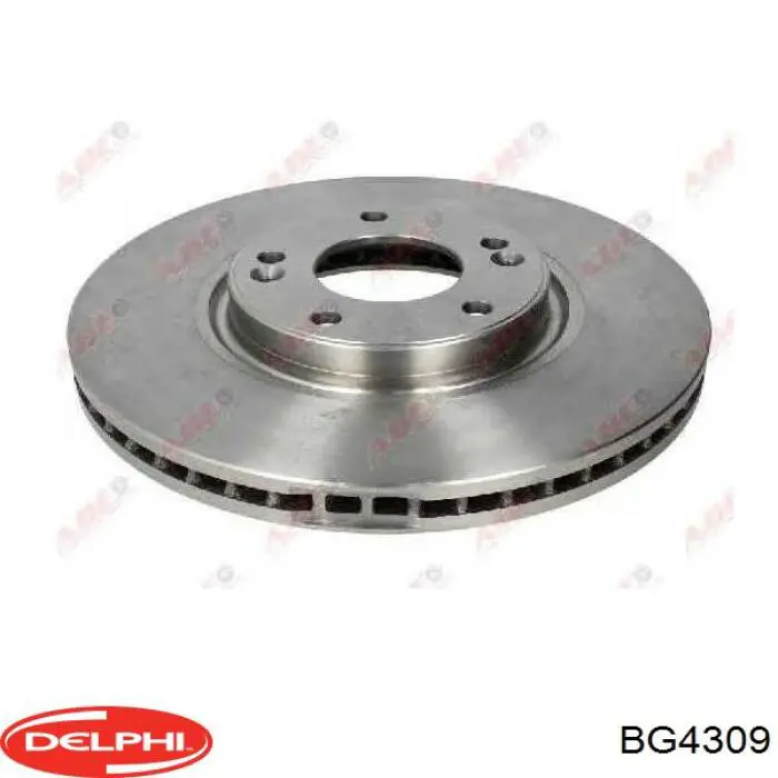 Диск гальмівний передній Delphi BG4309