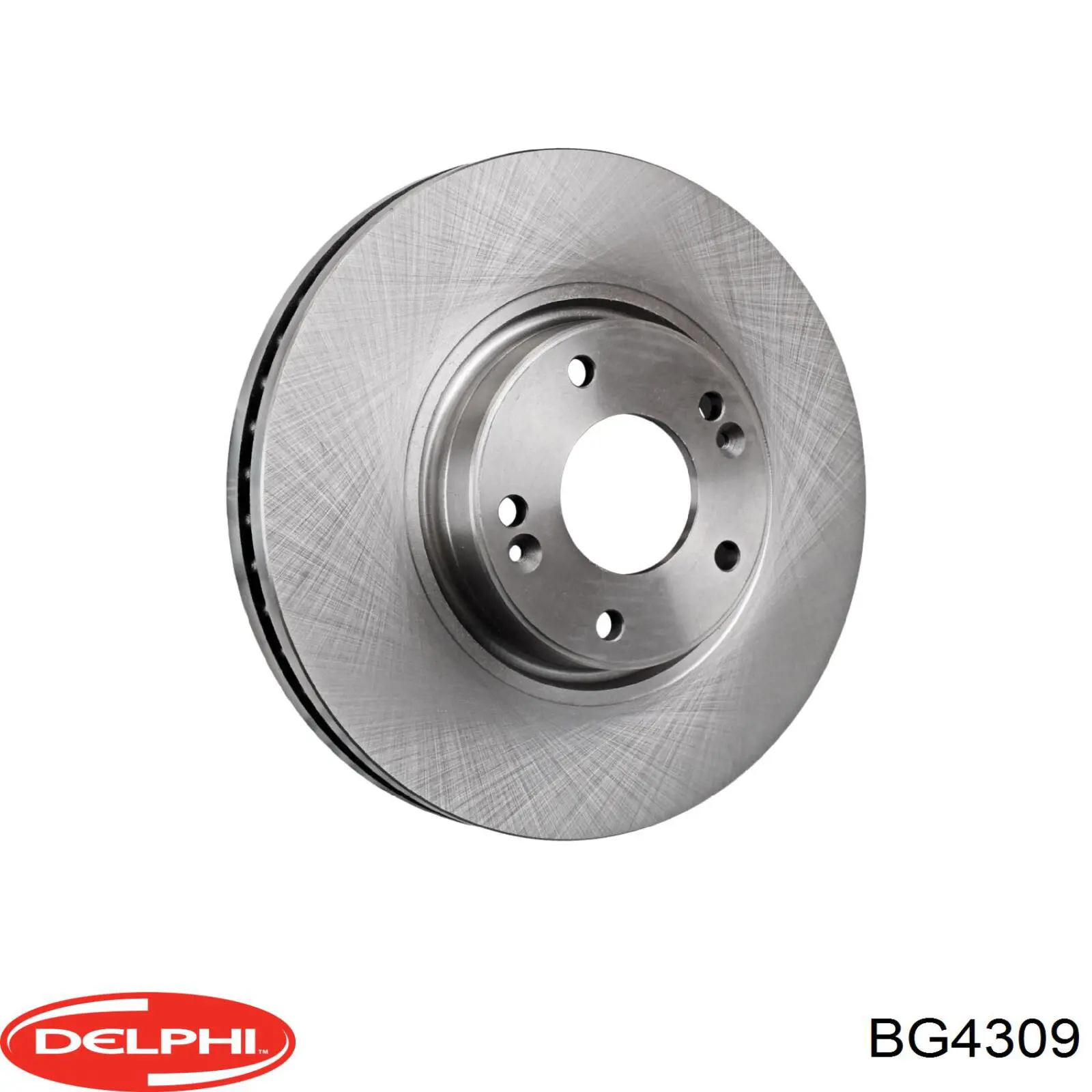 Гальмівні диски передні BG4309 Delphi