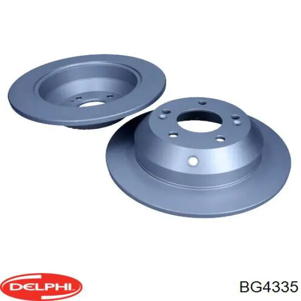 Задні дискові гальма Delphi BG4335 ціна, від 45.02 USD
