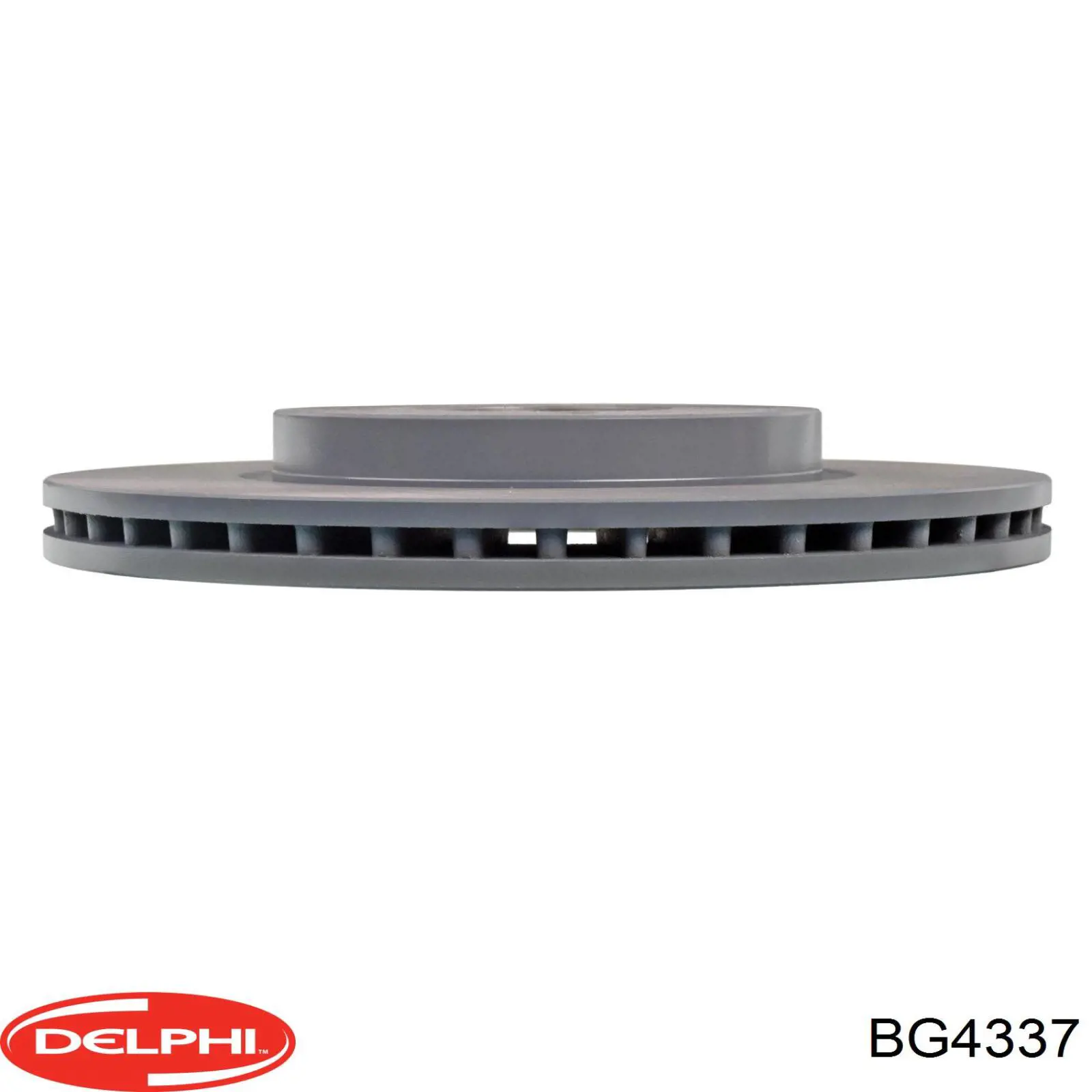 Гальмівні диски передні BG4337 Delphi