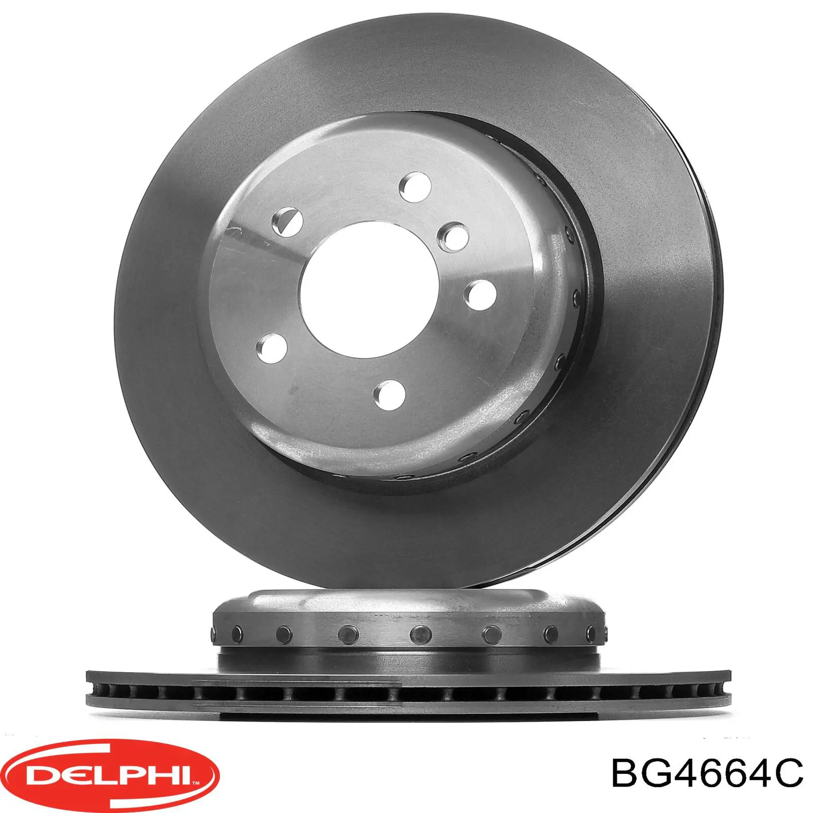 Купити BG4664C Delphi Диск заднього гальма