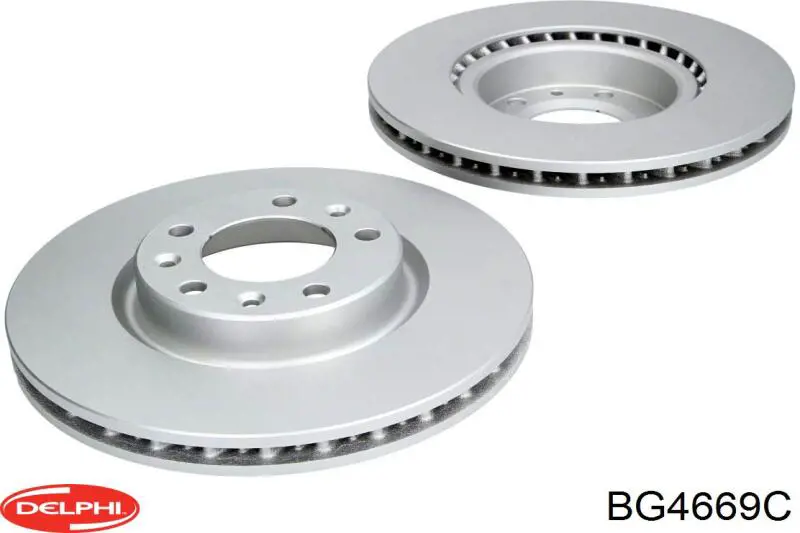 BG4669C Delphi Гальмо дискове переднє