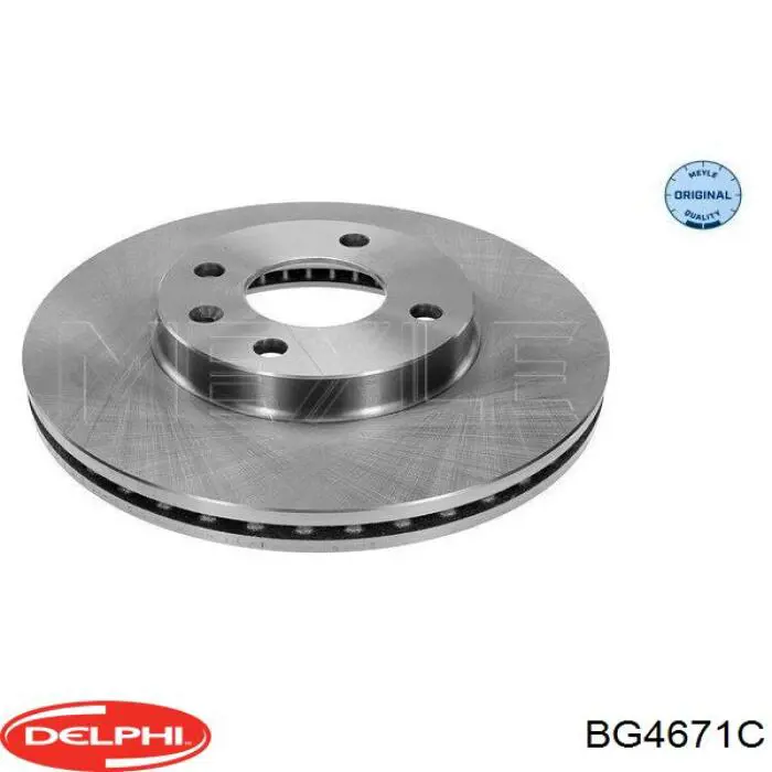 BG4671C Delphi Гальмо дискове переднє