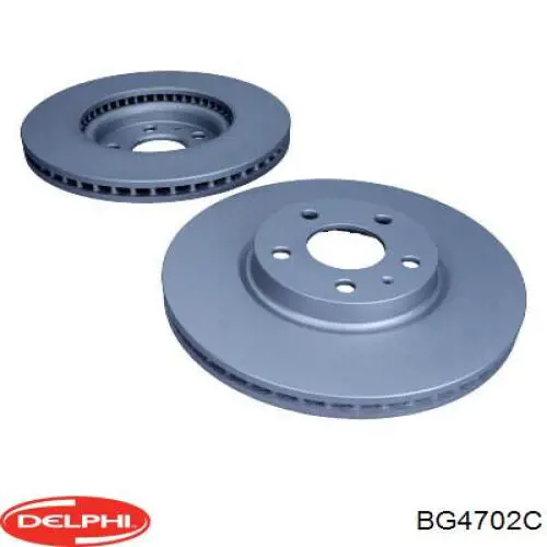 Гальмівні диски передні BG4702C Delphi
